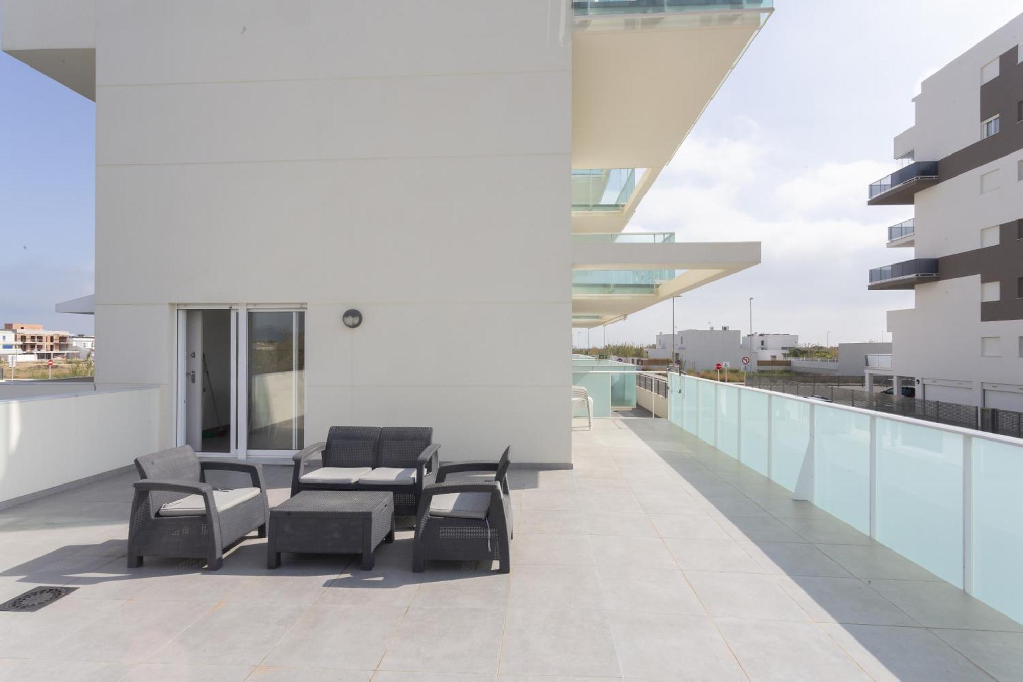 Ferienwohnung At Albornes I Oliva Exterior foto